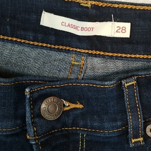 Levi's Classic Boot Cut jeans Size 28 - Picture 6 of 8